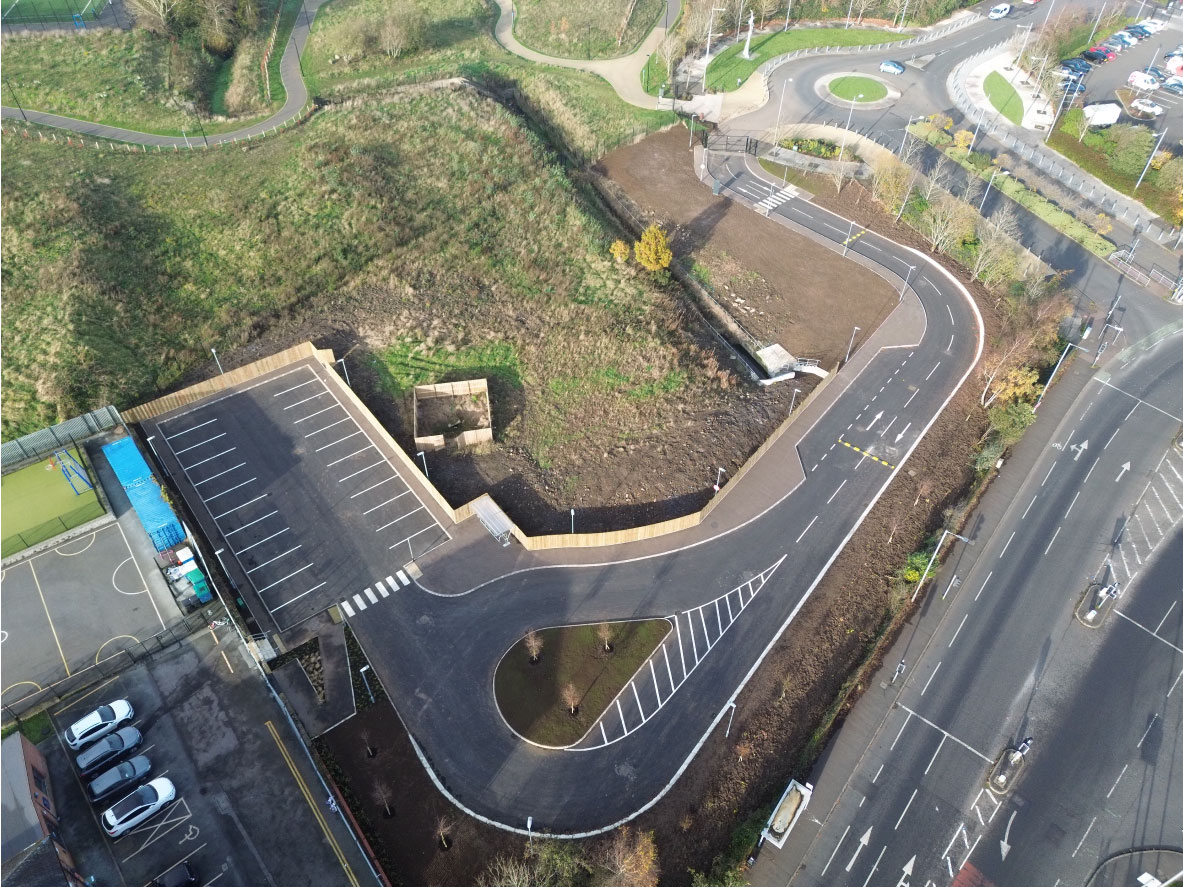 Springfield Primary School New Car Park & Drop Off