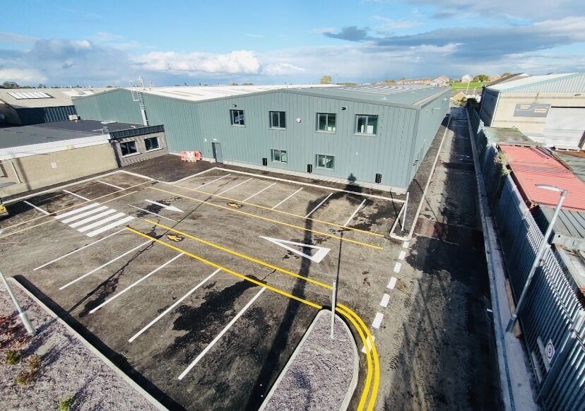 Factory Extension & Car Parking