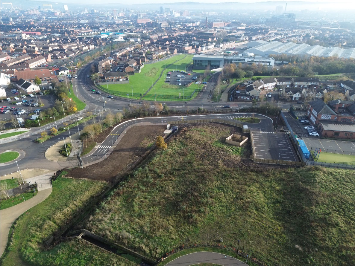 Springfield Primary School New Car Park & Drop Off